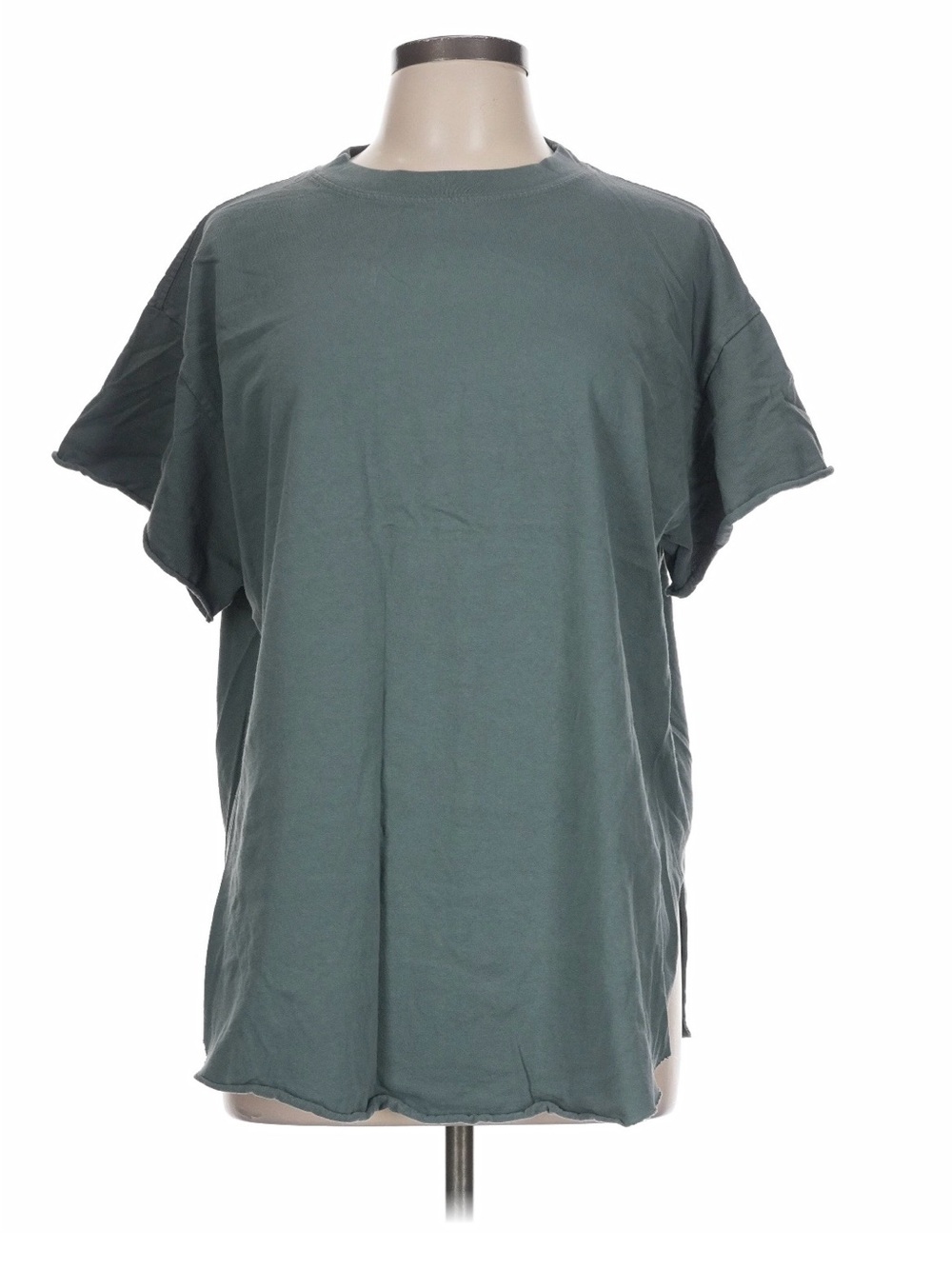 Pebby Forevee Tunic Tee in Deep Teal- Size Large